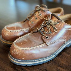 Carhartt Mens Work Shoe Steel Toe Vibram Resoled